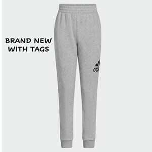 Youth Adidas Elastic Waistband Essential Heather Joggers Size Large (14/16)